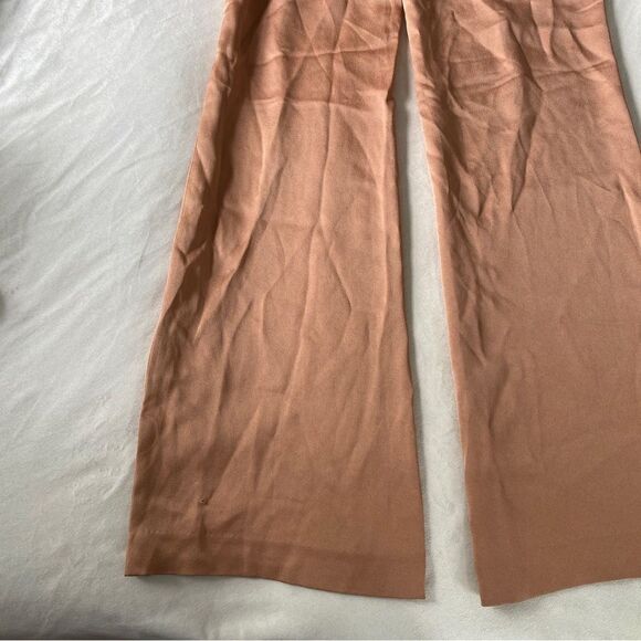 Veronica Beard Edia Pant Gold Copper Color Size 2 - Picture 7 of 8